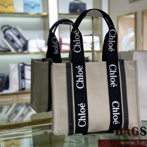 끌로에 Chloe 37cm 우디 토트백 미디움