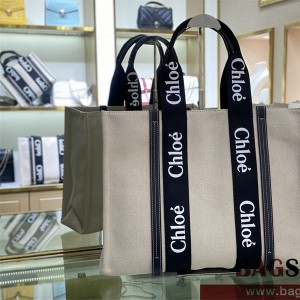 끌로에 Chloe  45cm  우디 토트백 라지