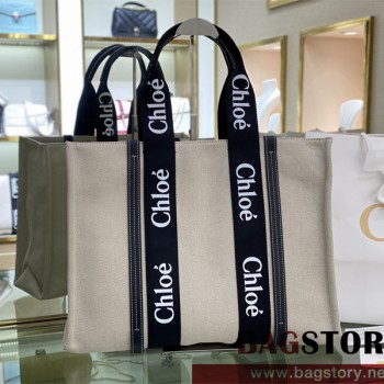 끌로에 Chloe  45cm  우디 토트백 라지