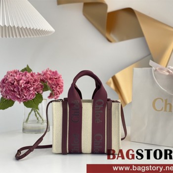 끌로에 Chloe 26cm 우디 스트랩  토트백 스몰 