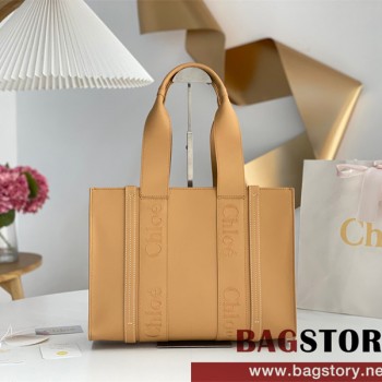 끌로에 Chloe 37cm 우디 토트백 미디움