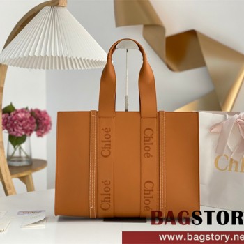 끌로에 Chloe  45cm  우디 토트백 라지