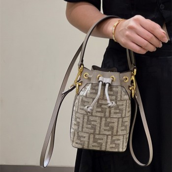 펜디 FENDI 몬트레조 미니 버킷백 18CM
