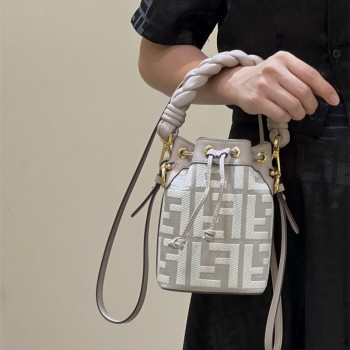 펜디 FENDI 몬트레조 미니 버킷백 18CM