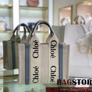 끌로에 Chloe 26cm 우디 토트백 스몰