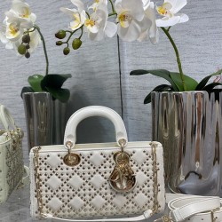 디올 DIOR 레이디 디조이백 Lady D-Joy 미디엄 26CM