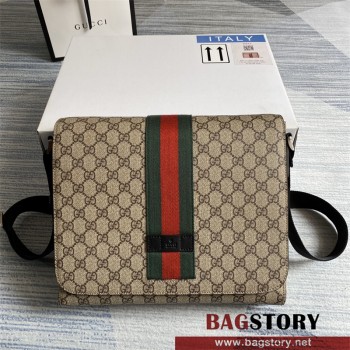 구찌 GUCCI 웹밴드 GG 수프림 메신저백 475432
