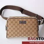 구찌 GUCCI 수프림 GG 캔버스 힙색 449174