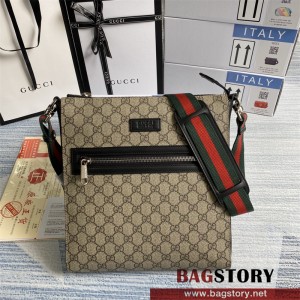 구찌 GUCCI  GG 수프림 캔버스 메신저백 스몰 474137
