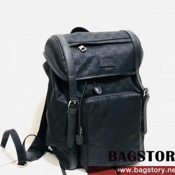 구찌GUCCI GG로고패턴 시마 패브릭 백팩 510336