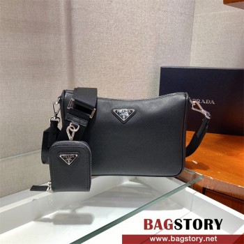 프라다 PRADA  사피아노 크로스 바디 백  2VH113