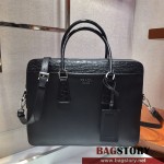 프라다 PRADA 사피아노 레더 브리프 케이스  2VE368