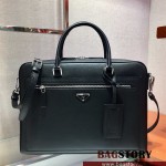 프라다 PRADA 사피아노 레더 브리프 케이스  2VE368