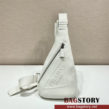 프라다 PRADA   로고 크로스 레더 백 남성 2VZ098