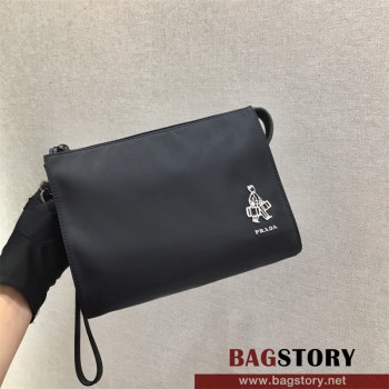 프라다 PRADA 리나일론 클러치백  2NE789