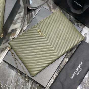 입생로랑 YSL 생로랑 모노그램 클러치 440222 36CM