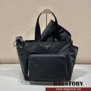 프라다 리나일론 베이비 토트백  1BG102