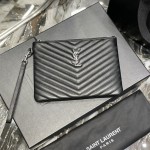 입생로랑 YSL 생로랑 모노그램 클러치 379039 24CM