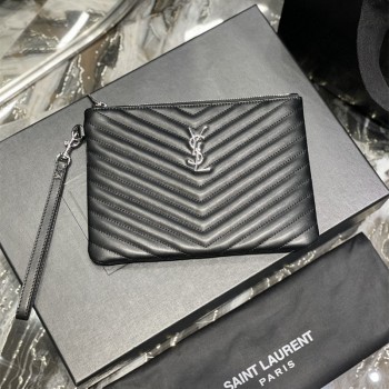 입생로랑 YSL 생로랑 모노그램 클러치 379039 24CM
