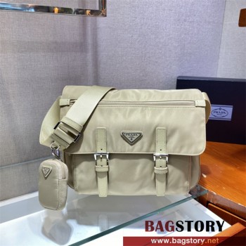 프라다 PRADA 테수토 나일론 버클 메신저백  1BD671