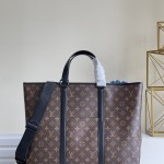루이비통 Louis Vuitton 위켄드 토트 GM 모노그램 서류가방 토트백 M45733
