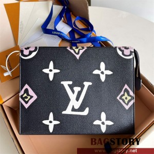 루이비통 Louis Vuitton 모노그램 토일레트리 파우치 클러치백 M80751