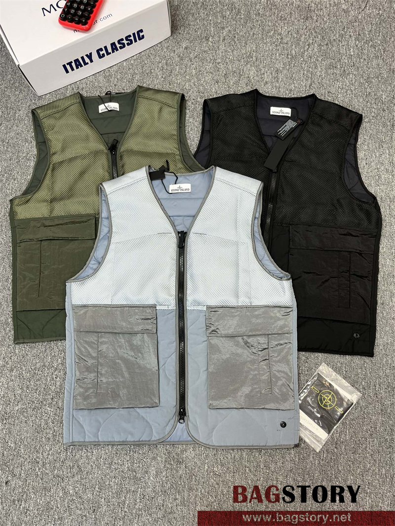 스톤아일랜드 STONE ISLAND 패딩 조끼