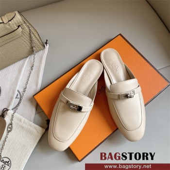 에르메스 HERMES 힐 샌들 슬리퍼