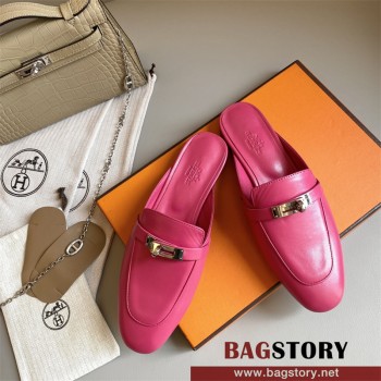 에르메스 HERMES 힐 샌들 슬리퍼