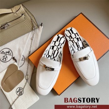 에르메스 HERMES 힐 샌들 슬리퍼