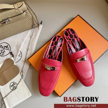 에르메스 HERMES 힐 샌들 슬리퍼