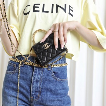 샤넬 CHANEL 탑핸들 플랩백 미니