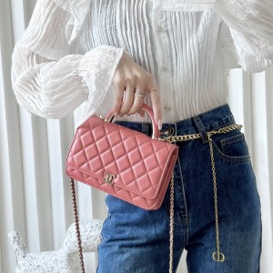 샤넬 CHANEL 탑핸들 WOC 크로스백 AP2844