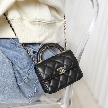 샤넬 CHANEL 탑핸들 베니티 케이스백