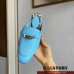 에르메스 HERMES 힐 샌들 슬리퍼