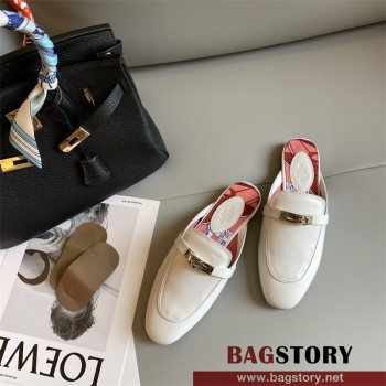 에르메스 HERMES 힐 샌들 슬리퍼