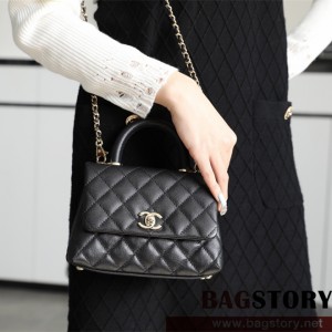 샤넬 CHANEL 19CM 코코핸들백 미니