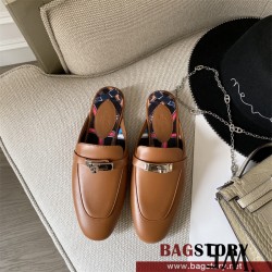 에르메스 HERMES 힐 샌들 슬리퍼