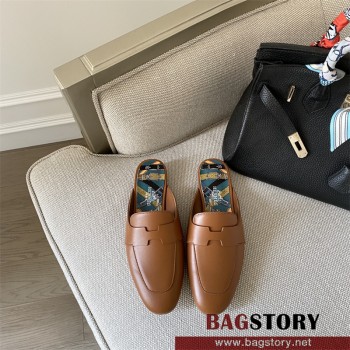 에르메스 HERMES 힐 샌들 슬리퍼