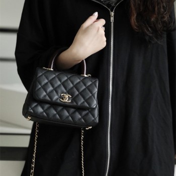 샤넬 CHANEL 19CM 코코핸들백 미니