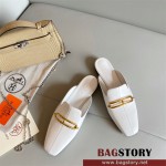 에르메스 HERMES 힐 샌들 슬리퍼