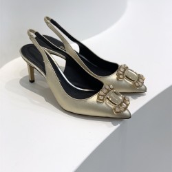 페라가모 Ferragamo 힐 샌들 슬리퍼