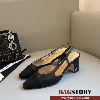 샤넬 CHANEL 힐 샌들 슬리퍼