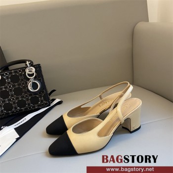 샤넬 CHANEL 힐 샌들 슬리퍼