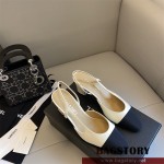 샤넬 CHANEL 힐 샌들 슬리퍼