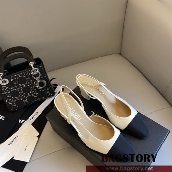 샤넬 CHANEL 힐 샌들 슬리퍼