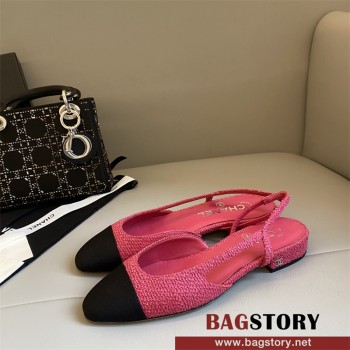 샤넬 CHANEL 힐 샌들 슬리퍼