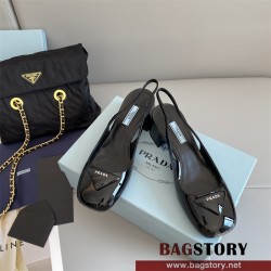 프라다 PRADA 힐 샌들 슬리퍼