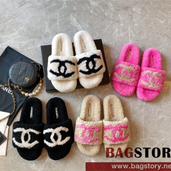 샤넬 CHANEL 힐 샌들 슬리퍼