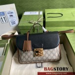 구찌 GUCCI  GG 수프림 패들락 스몰 숄더백 644527